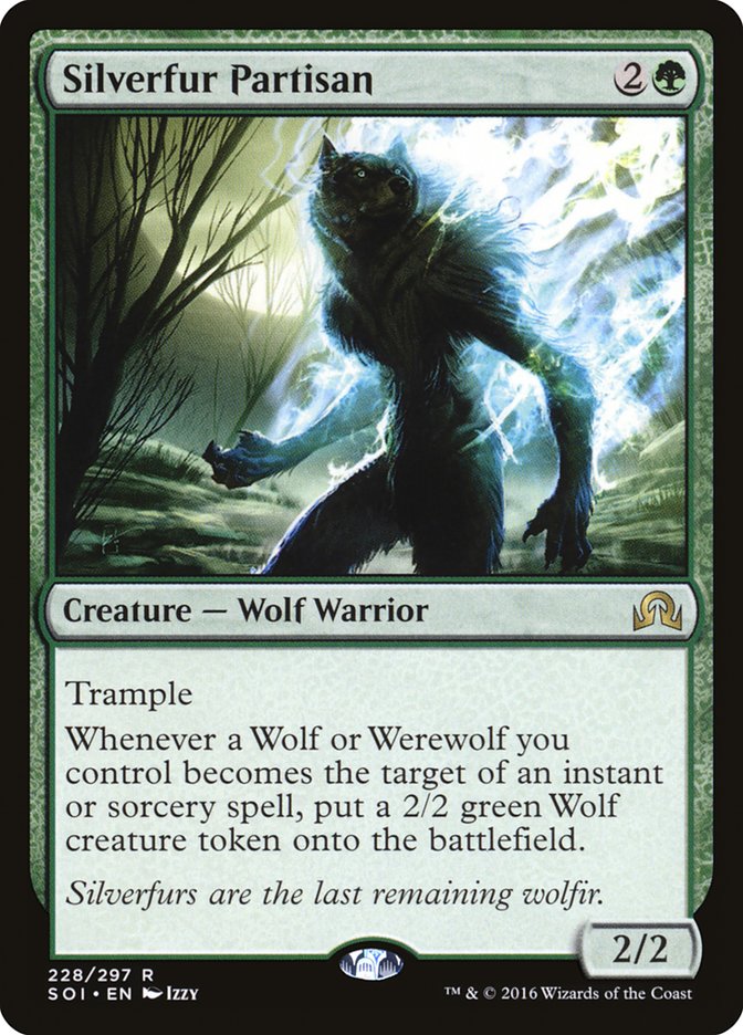 Silverfur Partisan [Shadows over Innistrad] | Webway Games