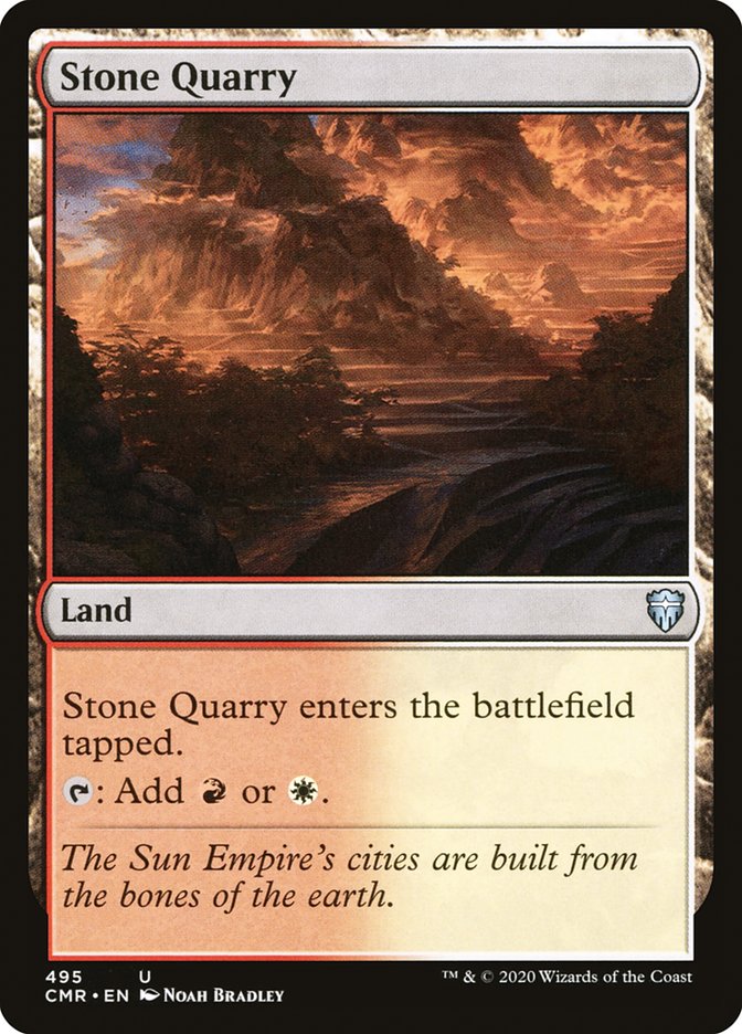 Stone Quarry [Commander Legends] | Webway Games