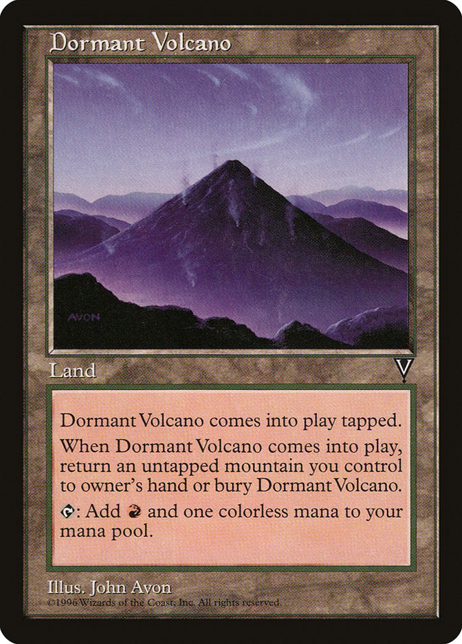 Dormant Volcano [Visions] | Webway Games