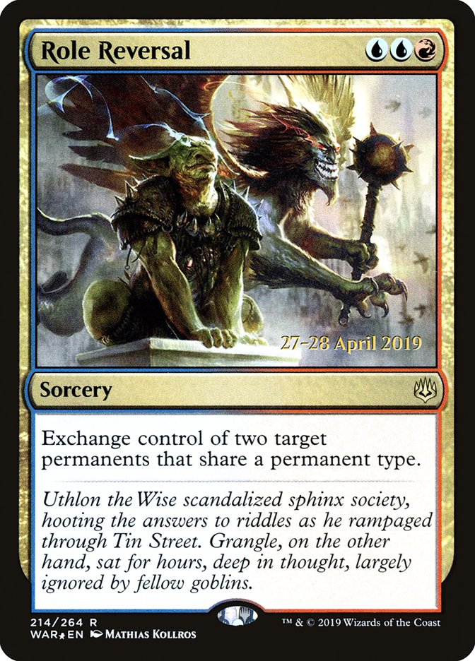Role Reversal  [War of the Spark Prerelease Promos] | Webway Games