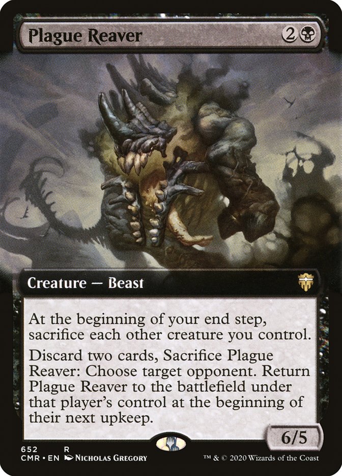 Plague Reaver (Extended Art) [Commander Legends] | Webway Games