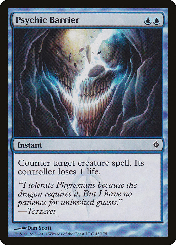Psychic Barrier [New Phyrexia] | Webway Games