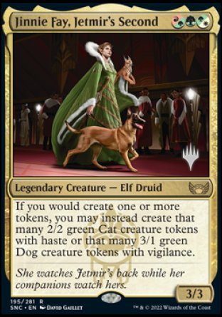 Jinnie Fay, Jetmir's Second (Promo Pack) [Streets of New Capenna Promos] | Webway Games