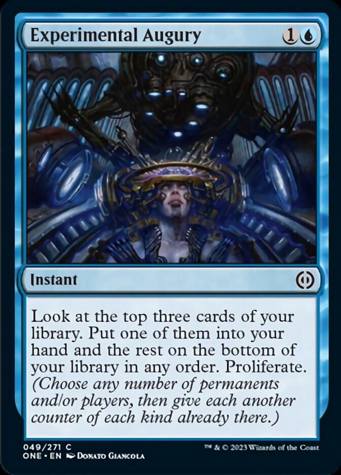 Experimental Augury [Phyrexia: All Will Be One] | Webway Games