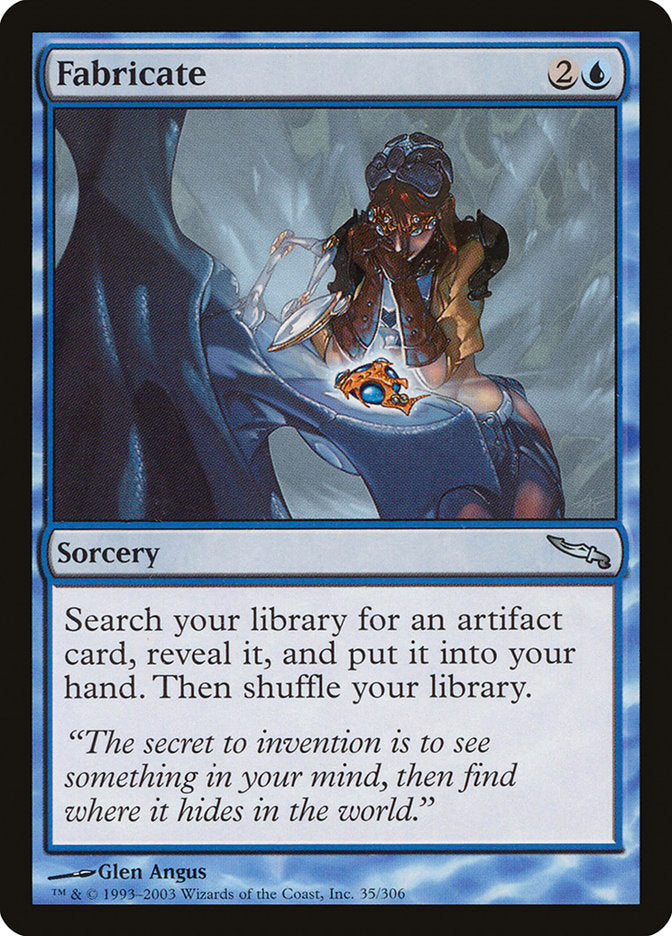 Fabricate [Mirrodin] | Webway Games