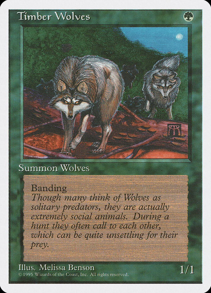 Timber Wolves [Fourth Edition] | Webway Games