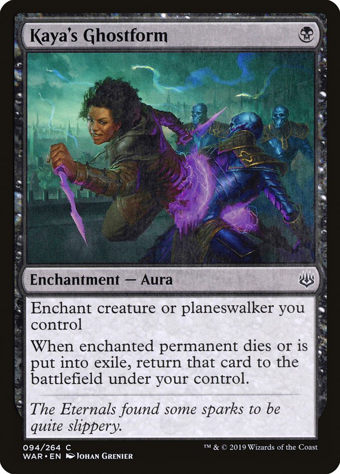 Kaya's Ghostform [War of the Spark] | Webway Games