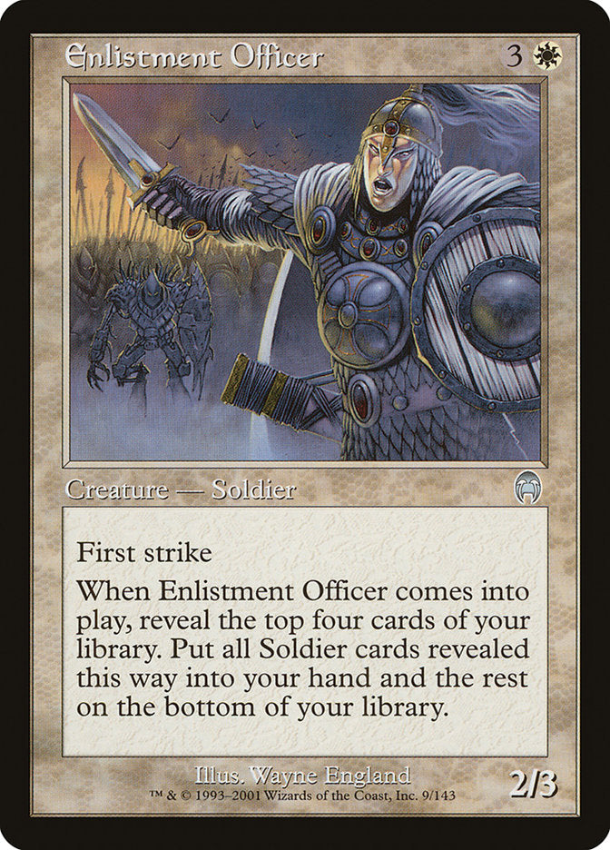 Enlistment Officer [Apocalypse] | Webway Games