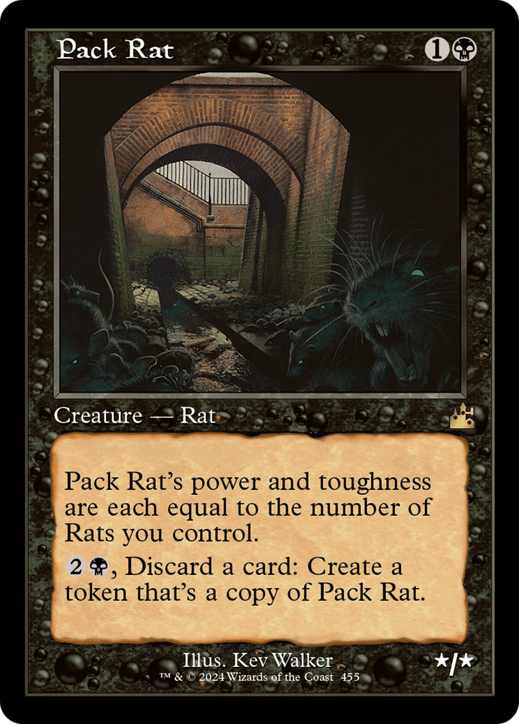 Pack Rat (Retro Frame) [Ravnica Remastered] | Webway Games