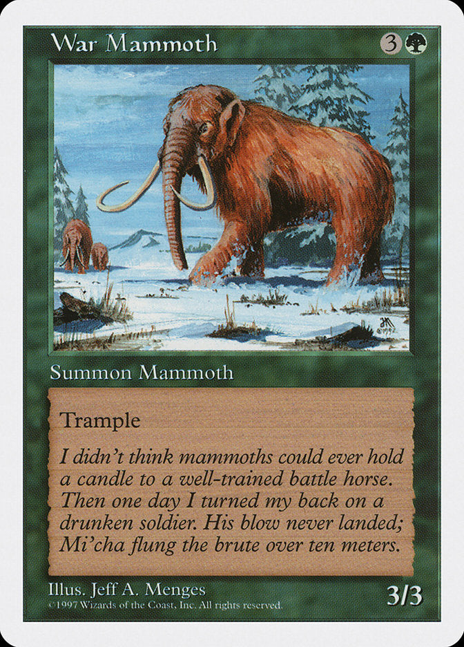 War Mammoth [Fifth Edition] | Webway Games