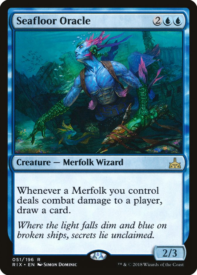 Seafloor Oracle [Rivals of Ixalan] | Webway Games