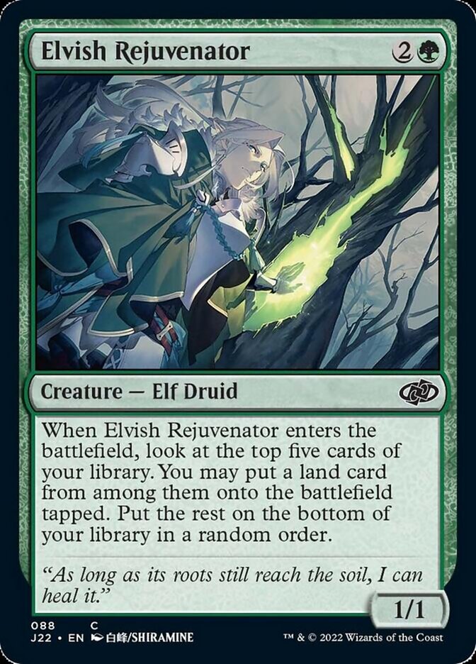 Elvish Rejuvenator [Jumpstart 2022] | Webway Games