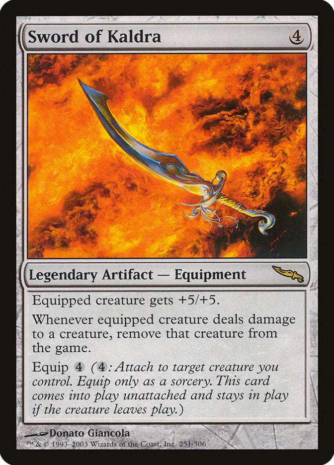 Sword of Kaldra [Mirrodin] | Webway Games