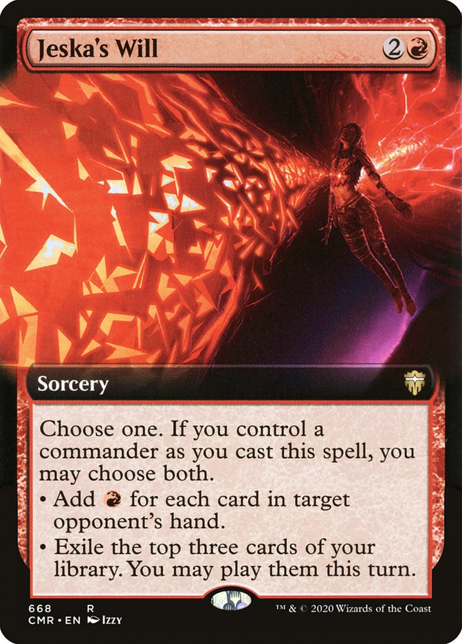 Jeska's Will (Extended Art) [Commander Legends] | Webway Games