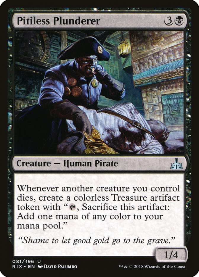 Pitiless Plunderer [Rivals of Ixalan] | Webway Games