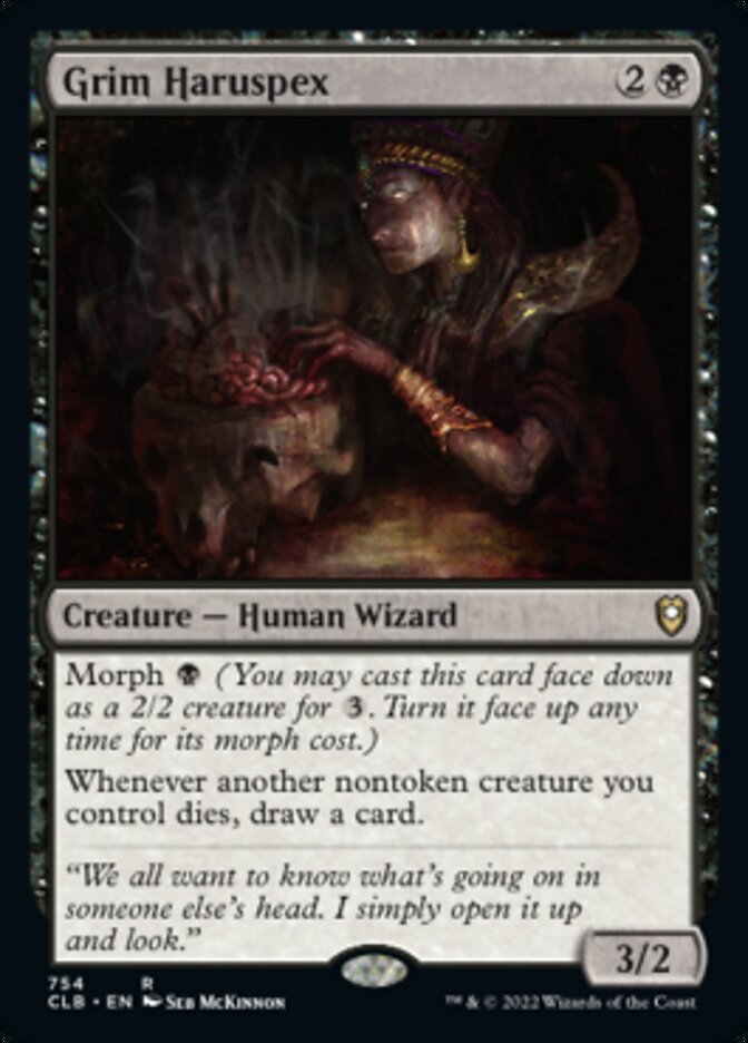 Grim Haruspex [Commander Legends: Battle for Baldur's Gate] | Webway Games