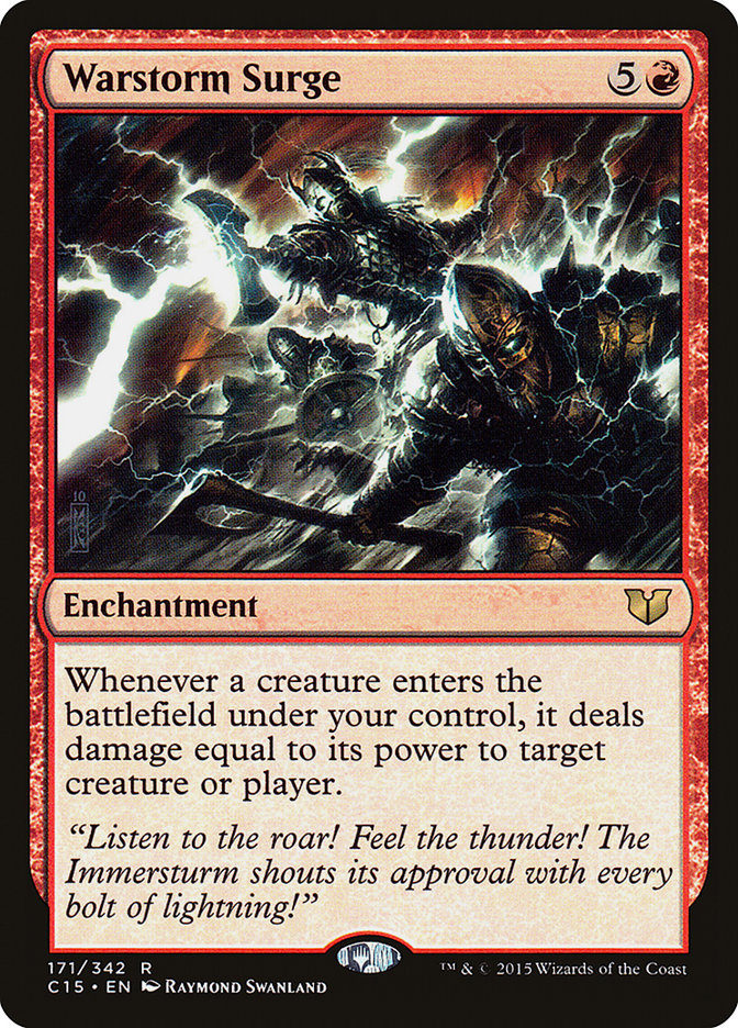 Warstorm Surge [Commander 2015] | Webway Games