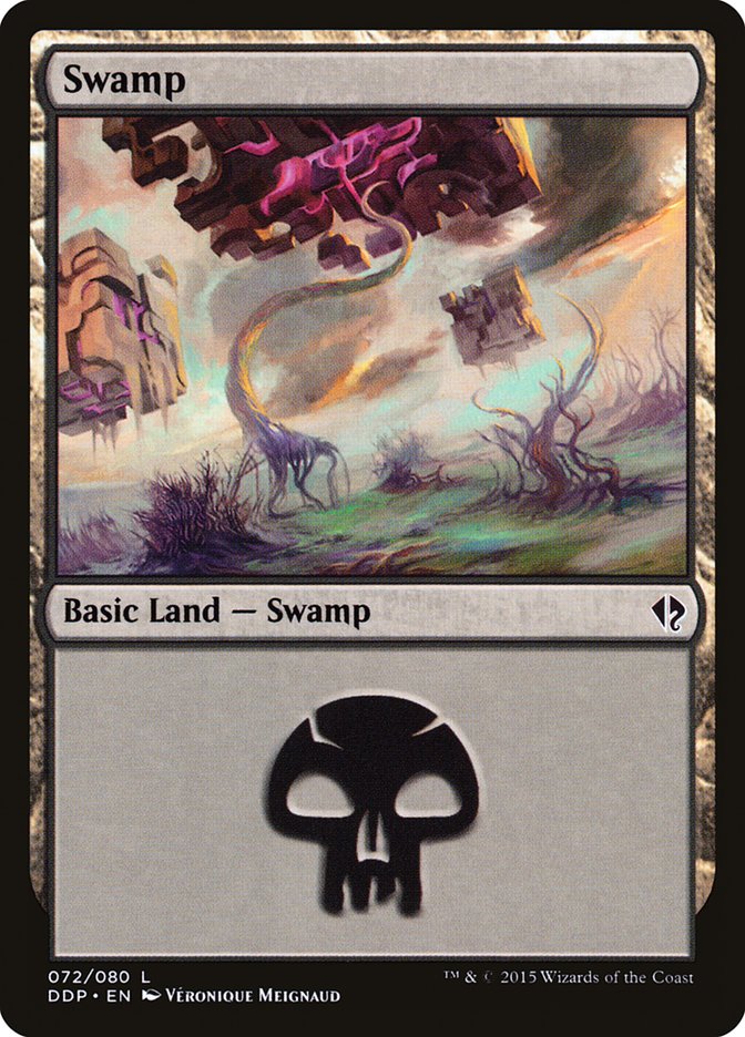 Swamp (#72) [Duel Decks: Zendikar vs. Eldrazi] | Webway Games