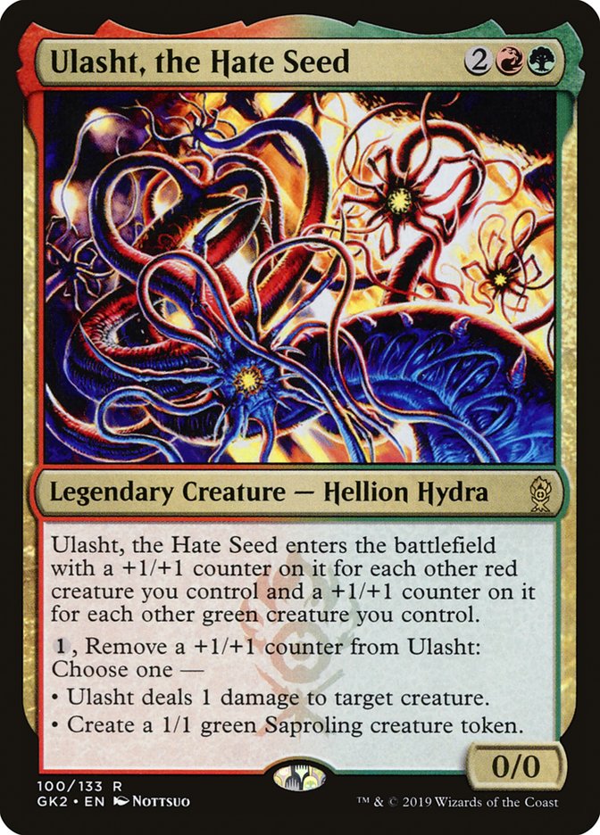 Ulasht, the Hate Seed [Ravnica Allegiance Guild Kit] | Webway Games