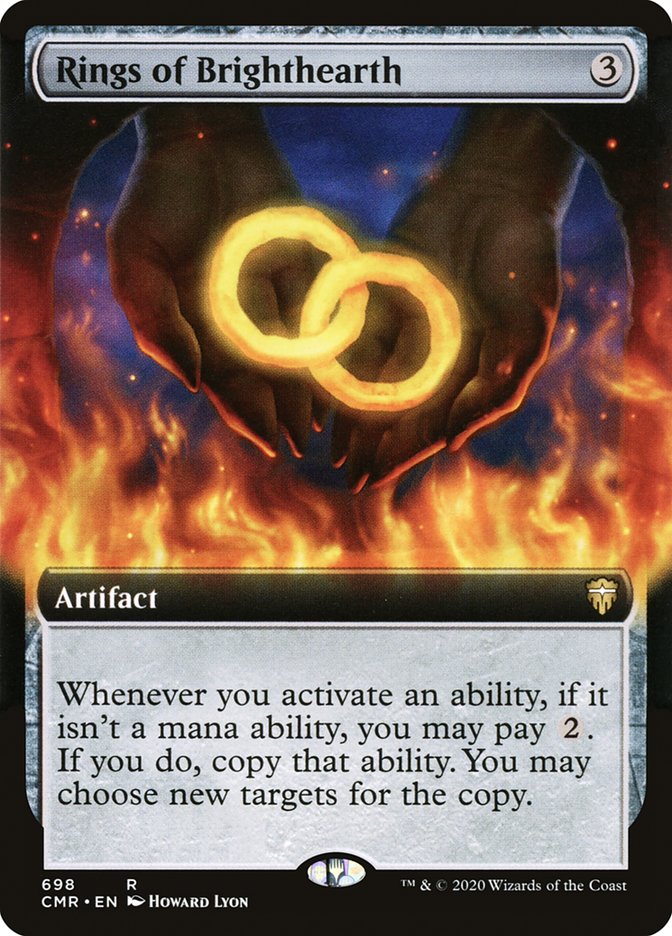 Rings of Brighthearth (Extended Art) [Commander Legends] | Webway Games