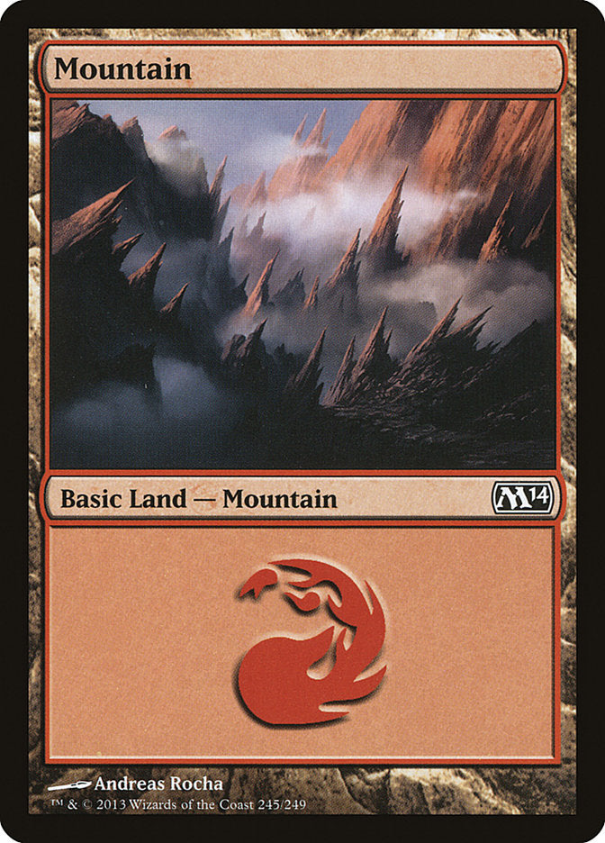 Mountain (#245) [Magic 2014] | Webway Games