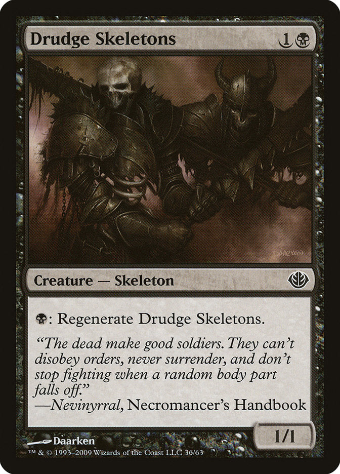 Drudge Skeletons [Duel Decks: Garruk vs. Liliana] | Webway Games