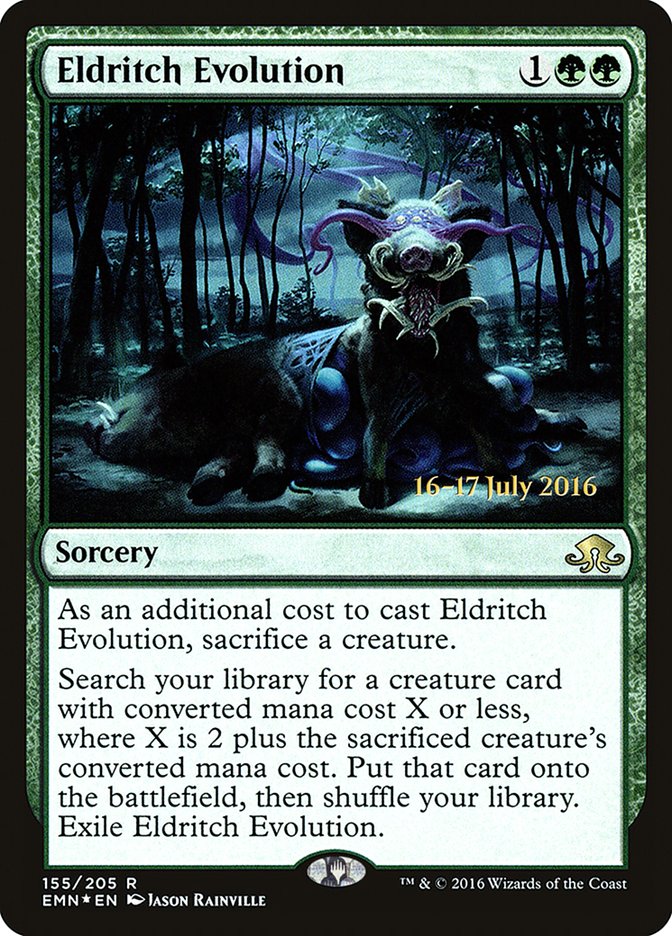 Eldritch Evolution  (Prerelease) [Eldritch Moon Prerelease Promos] | Webway Games