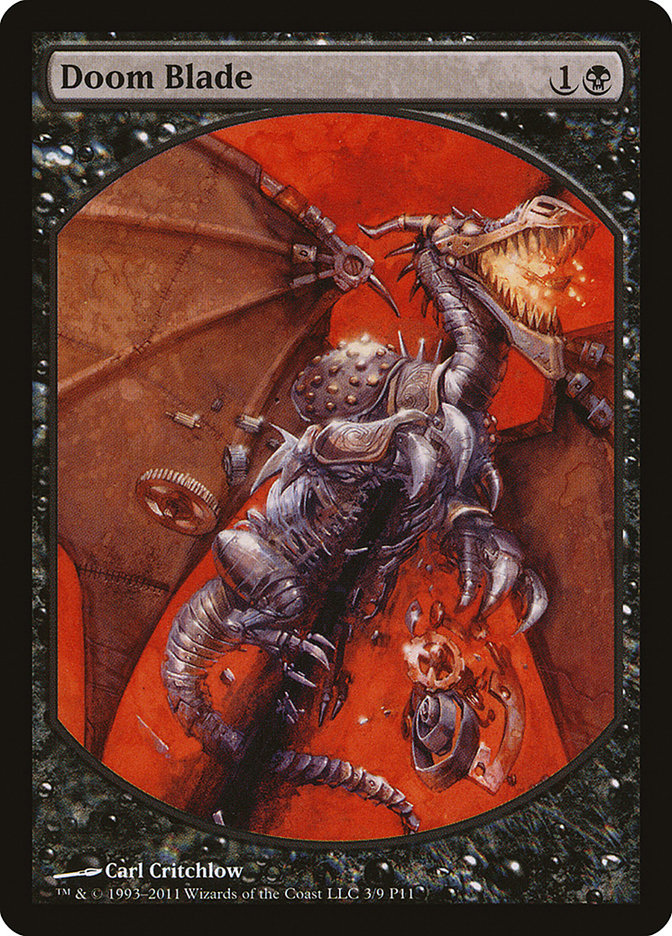 Doom Blade [Magic Player Rewards 2011] | Webway Games