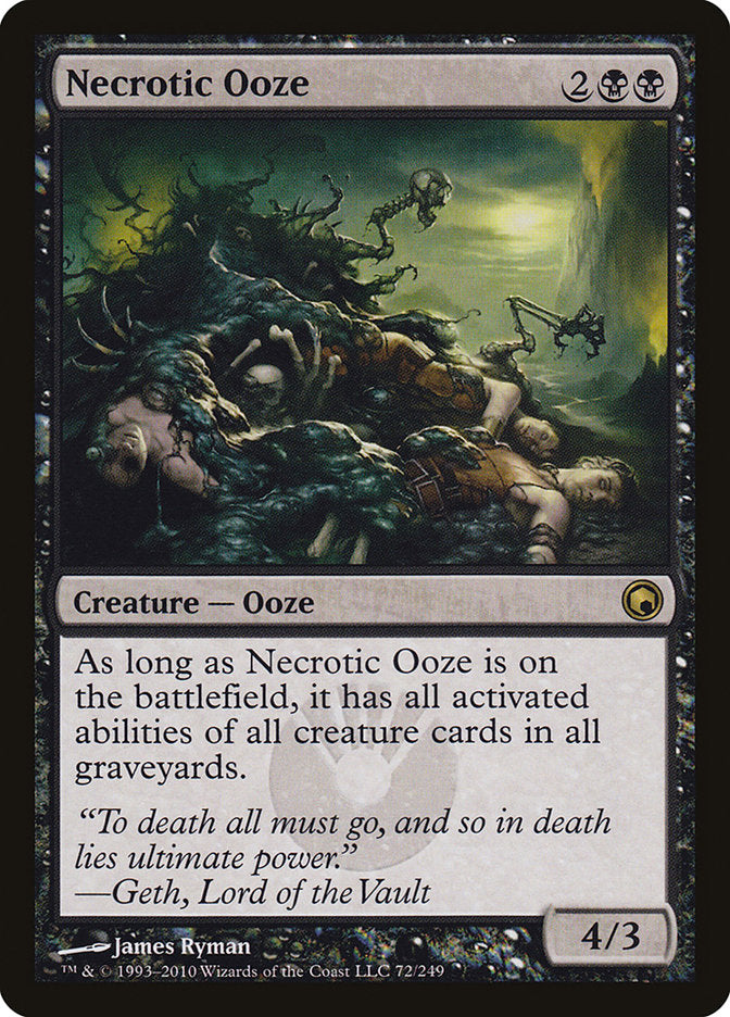 Necrotic Ooze [Scars of Mirrodin] | Webway Games