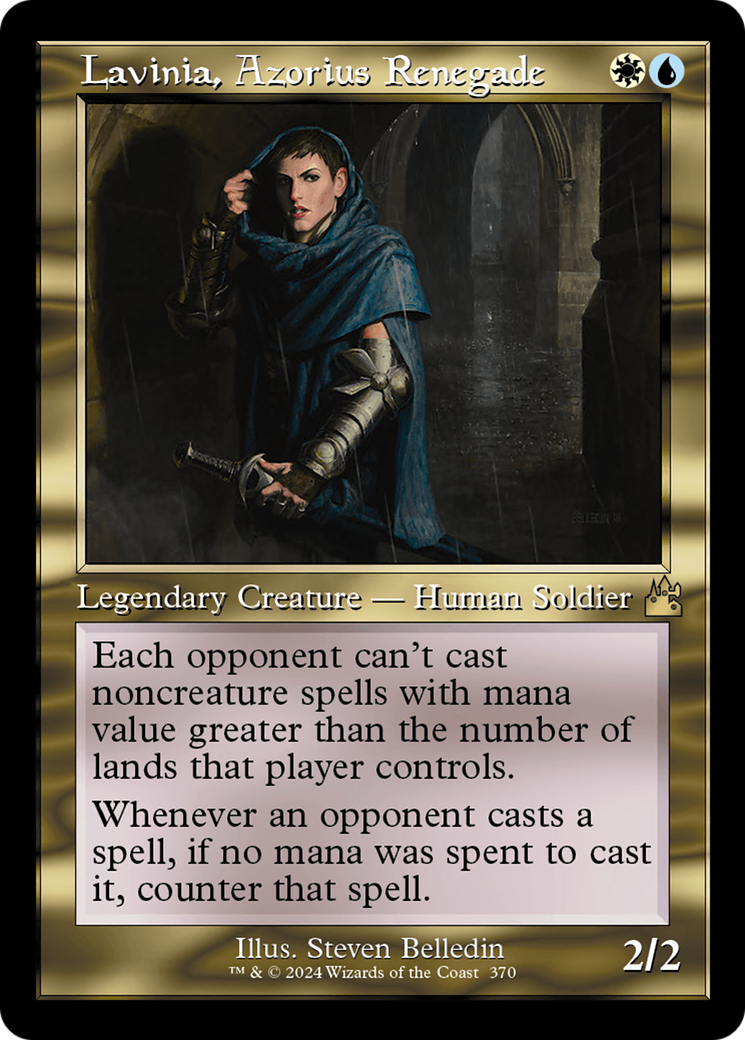 Lavinia, Azorius Renegade (Retro Frame) [Ravnica Remastered] | Webway Games