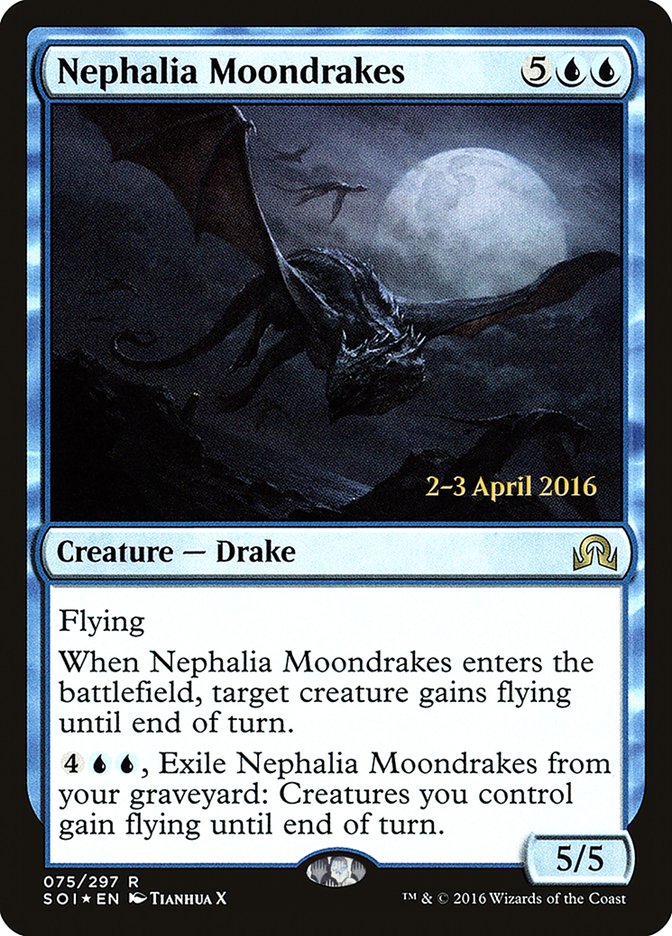 Nephalia Moondrakes (Prerelease) [Shadows over Innistrad Prerelease Promos] | Webway Games