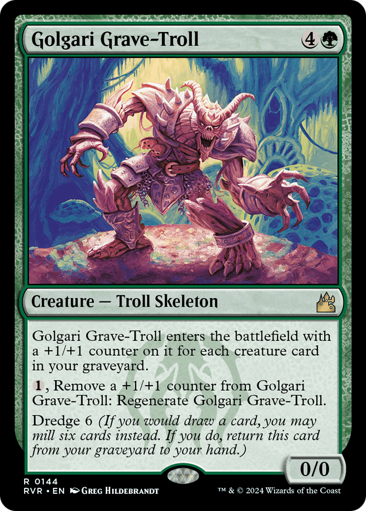 Golgari Grave-Troll [Ravnica Remastered] | Webway Games