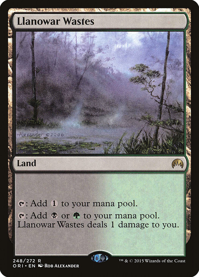 Llanowar Wastes [Magic Origins] | Webway Games
