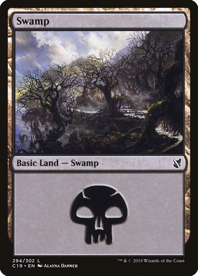 Swamp (#294) [Commander 2019] | Webway Games
