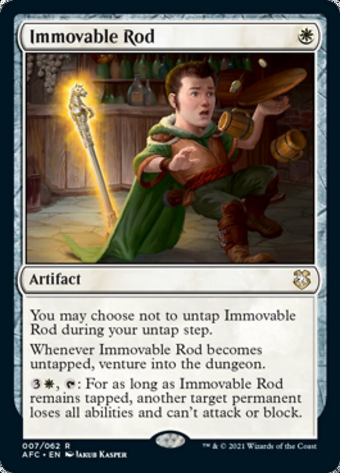 Immovable Rod [Dungeons & Dragons: Adventures in the Forgotten Realms Commander] | Webway Games