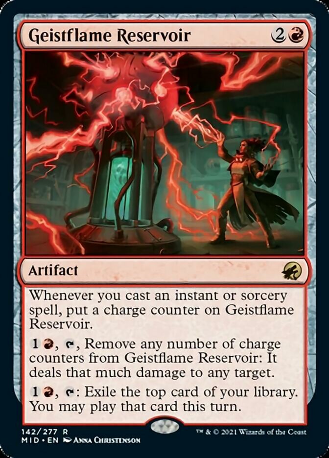 Geistflame Reservoir [Innistrad: Midnight Hunt] | Webway Games