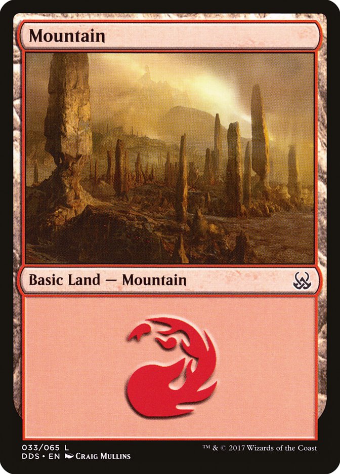 Mountain (#33) [Duel Decks: Mind vs. Might] | Webway Games