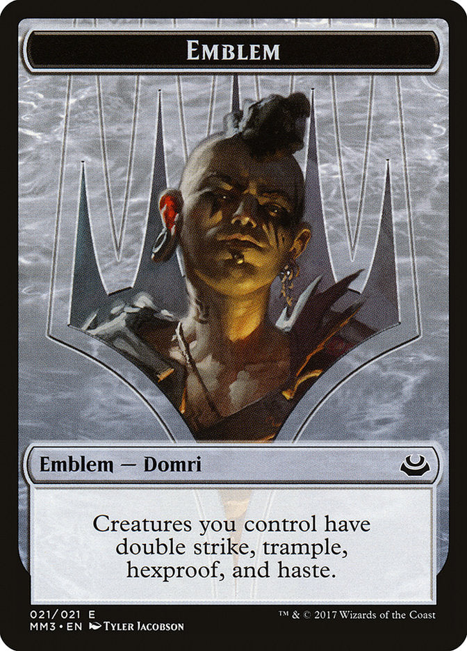 Domri Rade Emblem [Modern Masters 2017 Tokens] | Webway Games