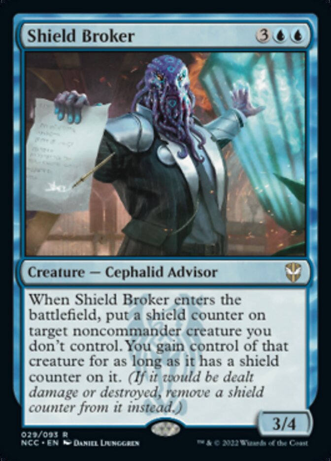 Shield Broker [Streets of New Capenna Commander] | Webway Games