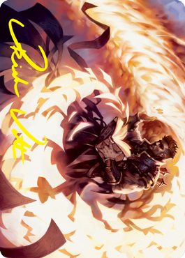 Revel in Silence Art Card (Gold-Stamped Signature) [Strixhaven: School of Mages Art Series] | Webway Games