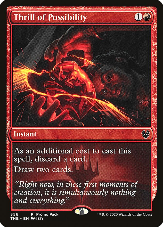 Thrill of Possibility (Promo Pack) [Theros Beyond Death Promos] | Webway Games