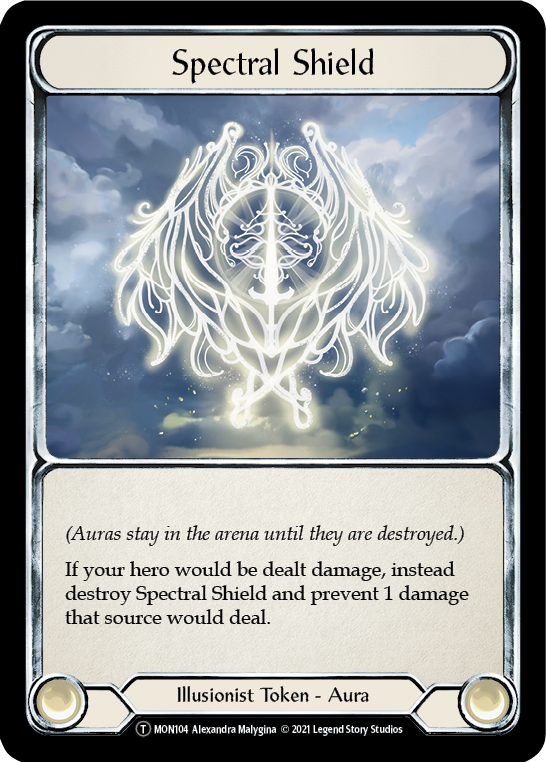 Spectral Shield // Hatchet of Body [U-MON104 // U-MON105] Unlimited Normal | Webway Games