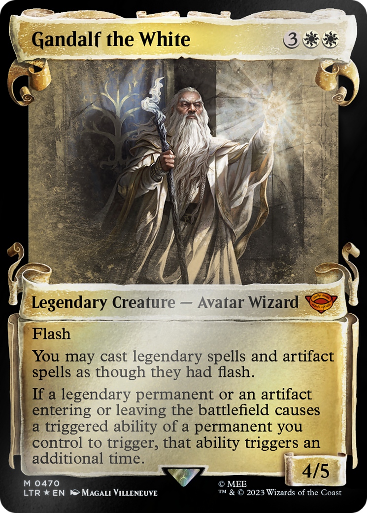 Gandalf the White [The Lord of the Rings: Tales of Middle-Earth Showcase Scrolls] | Webway Games