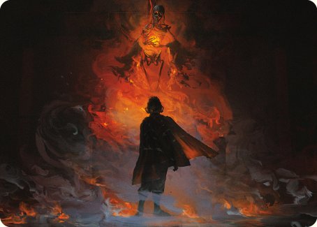 Pippin, Guard of the Citadel Art Card [The Lord of the Rings: Tales of Middle-earth Art Series] | Webway Games