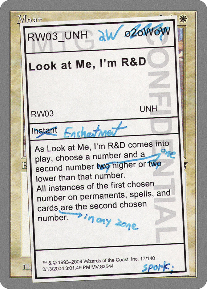 Look at Me, I'm R&D [Unhinged] | Webway Games