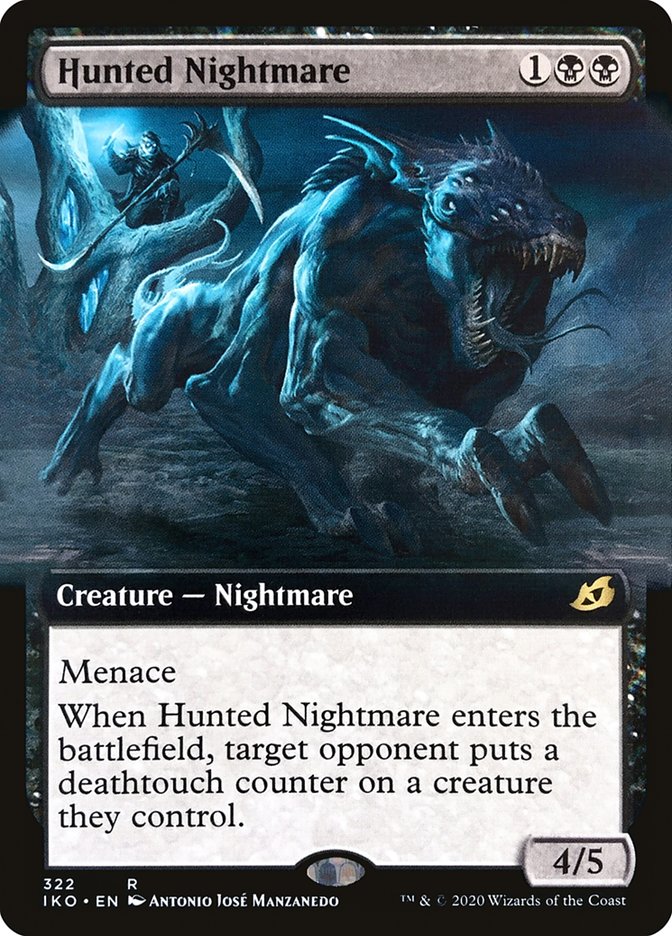 Hunted Nightmare (Extended Art) [Ikoria: Lair of Behemoths] | Webway Games