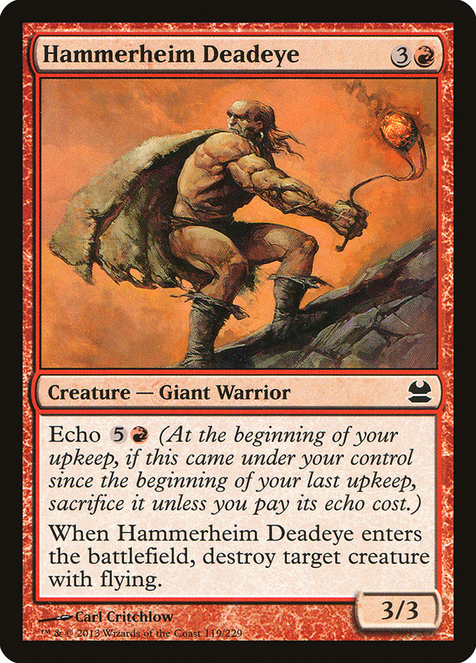 Hammerheim Deadeye [Modern Masters] | Webway Games