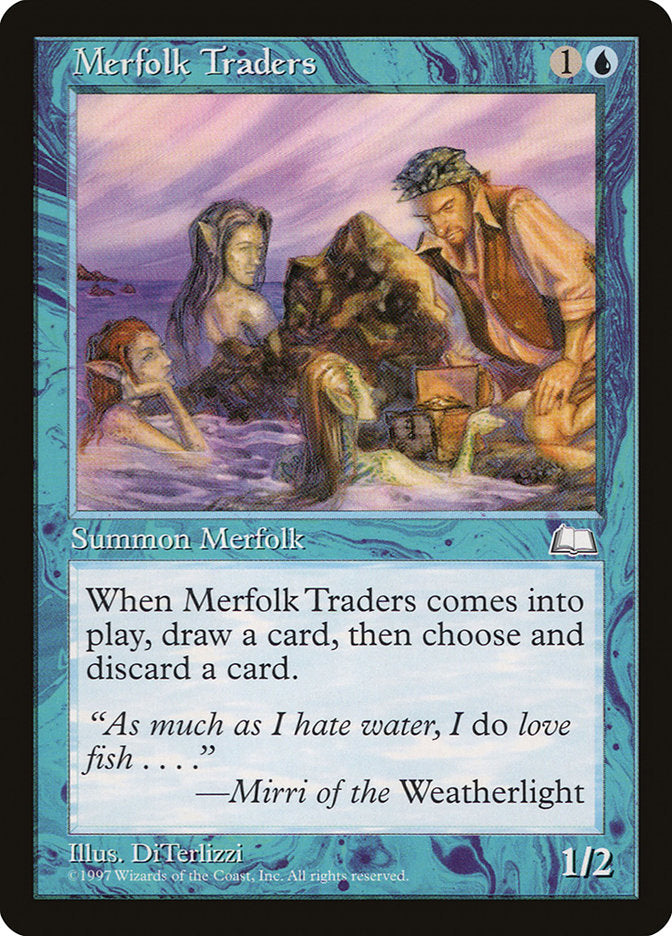 Merfolk Traders [Weatherlight] | Webway Games