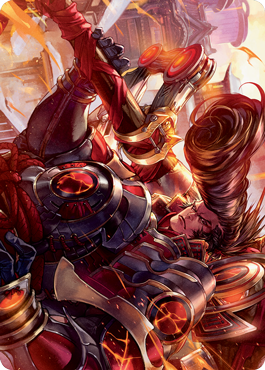 Upriser Renegade Art Card [Kamigawa: Neon Dynasty Art Series] | Webway Games