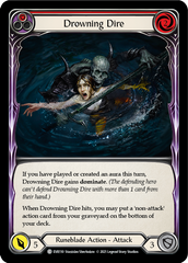 Drowning Dire (Red) [EVR110] (Everfest)  1st Edition Normal | Webway Games